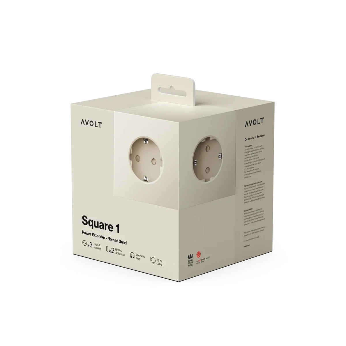 Square 1 USB-C // Nomad Sand - Image 3